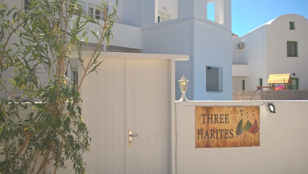 Three Harites Aparthotel Perissa  Exterior photo